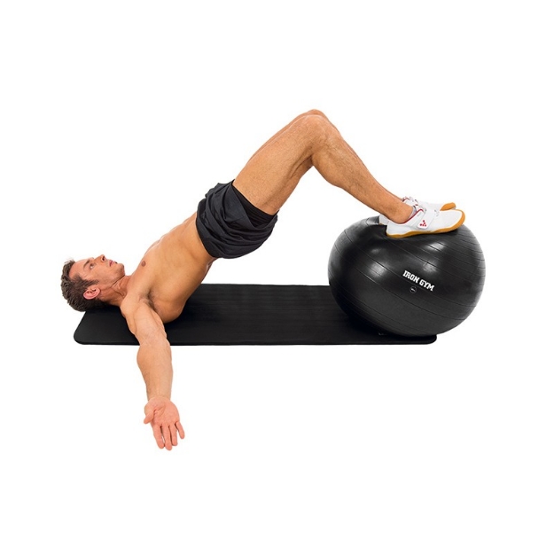 Poza cu Minge aerobic 55 cm + pompa Iron Gym Essential
