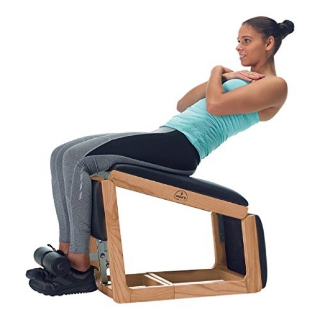 Poza cu Banca multifunctionala TriaTrainer 3-in-1, Nohrd, Oak