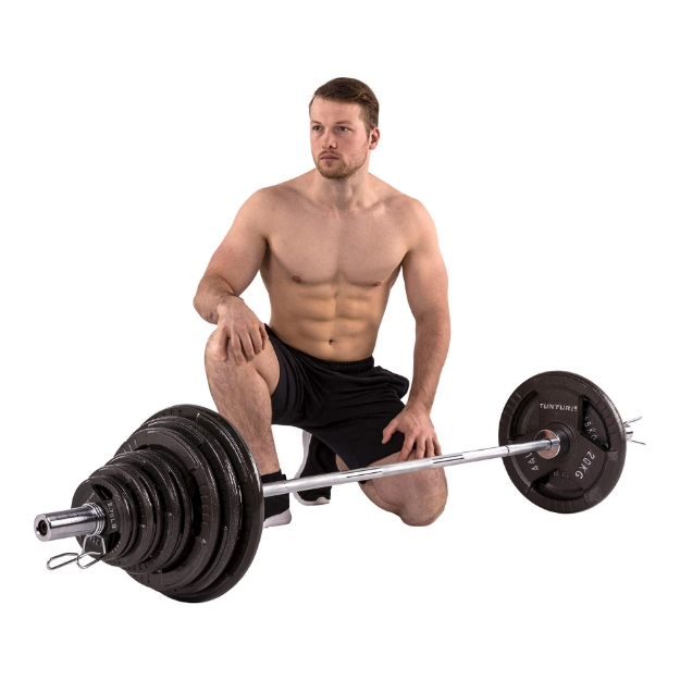 Poza cu Bara olimpica scurta 120cm, AG004, 6kg, Hiperlion