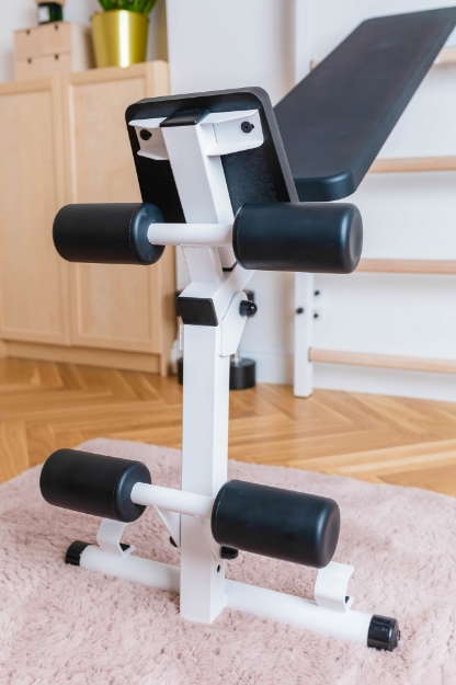 Poza cu Spalier BenchK 733W, cu bara de tractiune cu 6 manere, suport pentru spate si banca antrenament