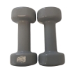 Poza cu Set gantere aerobic epoxy de 2x3 kg, Sveltus, gri
