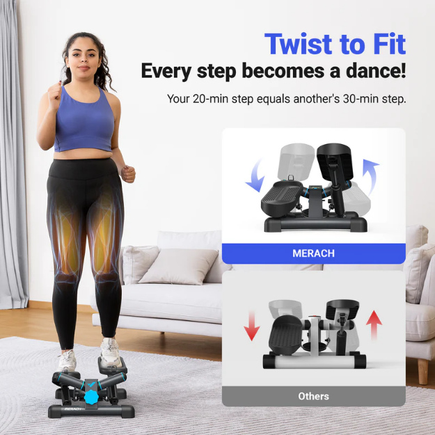 Poza cu Mini Stepper Hidraulic, MERACH