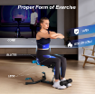 Poza cu Aparat pliabil pentru genoflexiuni, Squat Assist, Merach