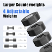 Poza cu Set gantere reglabile 8 kg (2x4kg) Merach