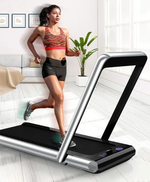 Poza cu Banda de alergat T4000 plus argintiu, 12km/h, 1.75 CP, 90 kg, TheWay - Resigilat