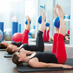 Poza cu Minge de gimnastica 22-24 cm, 414, albastru, Sveltus, 0.5 kg