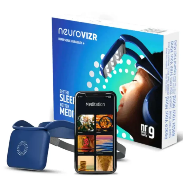 Poza cu NeuroVIZR - Dispozitiv pentru bunăstarea și relaxarea creierului