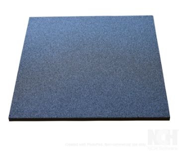 Poza cu Placa de cauciuc pentru absorbtia socurilor, 100x100x2 cm, TheWay Fitness