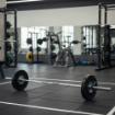 bara olimpica 220cm otel cromat dayu fitness