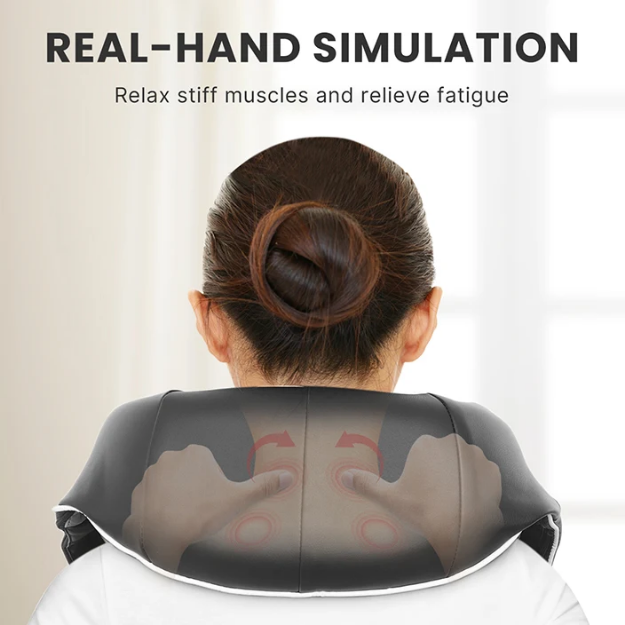 Poza cu Aparat de masaj Shiatsu pentru gât și umeri RENPHO U-Neck 1