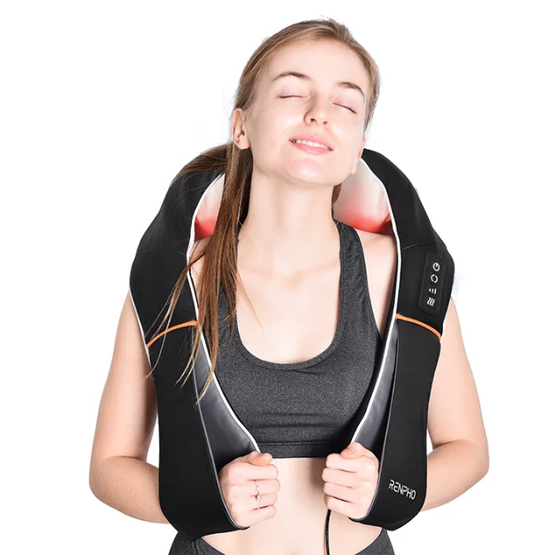 Poza cu Aparat de masaj Shiatsu pentru gât și umeri RENPHO U-Neck 1