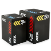 Poza cu Soft Plyo Box ATX 50 / 60 / 70 cm – cutie pliometrică profesională cu protecție – HIIT / Cross Training