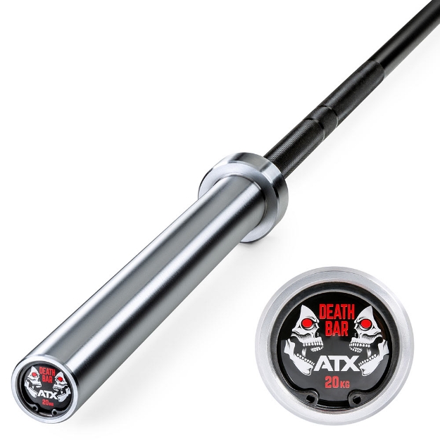 Poza cu ATX Death Bar Skull Motive bara haltere 700kg