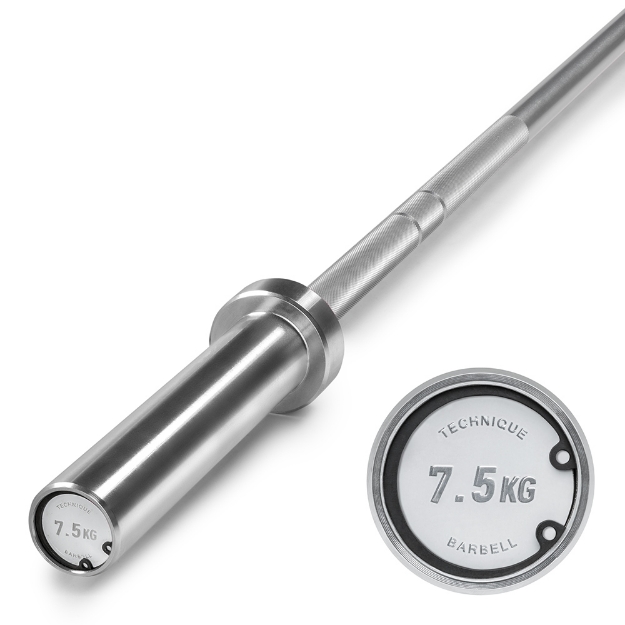 Poza cu Technik Bar 7,5 kg - bara olimpica din aluminiu ultra usoara