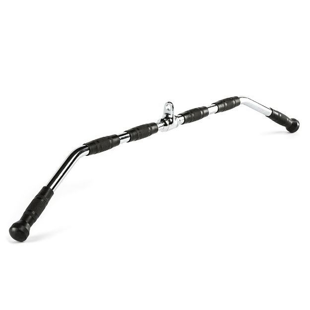 Poza cu Bară pentru tracțiuni la helcometru, aproximativ 120 cm, mânere ergo din cauciuc