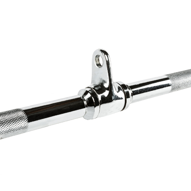 Poza cu Bară pentru tracțiuni la scripete de aproximativ 120 cm cu capete de protecție