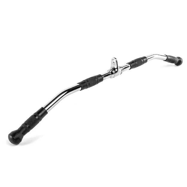 Poza cu Bară pentru tracțiuni la helcometru 100 cm cu mânere ergonomice din cauciuc