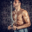Poza cu Maner triceps/biceps cromat - Megafitness Shop