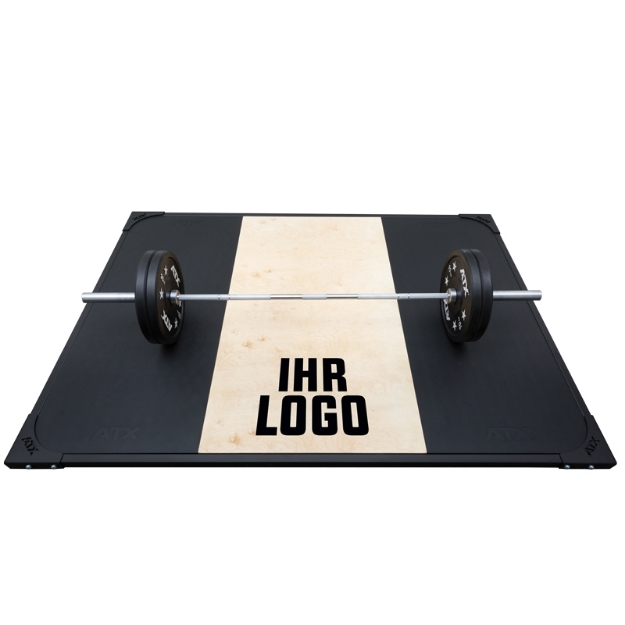 Poza cu Platforma pentru haltere ATX® 248 x 180 cm – Personalizata – Lemn Clasic