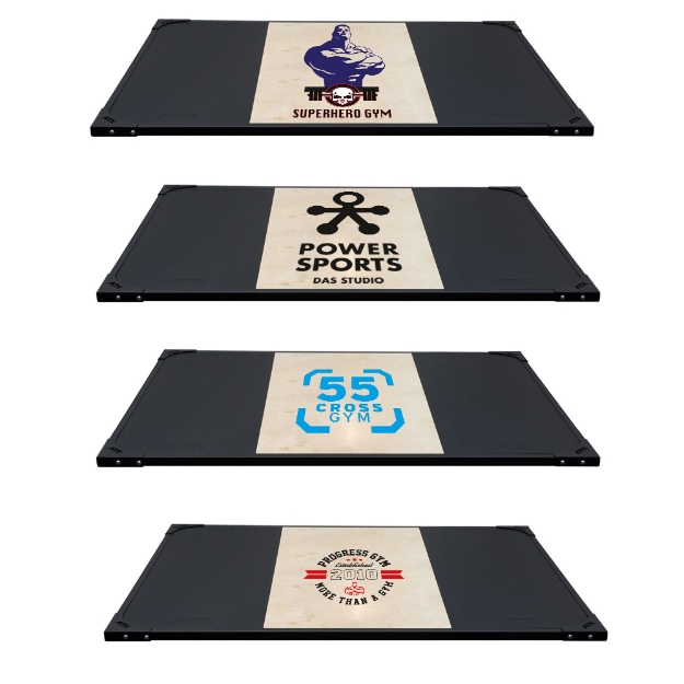 Poza cu Platforma pentru haltere ATX® 248 x 180 cm – Personalizata – Lemn Clasic