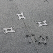 Poza cu Gymfloor Rubber Tile System - Verbinder-Frog - Conector plastic pentru plăci