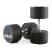 Poza cu Gantere Uretan Personalizate Logo - 45 kg