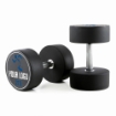Poza cu Gantere din uretan - Logo personalizat - 27,5 kg