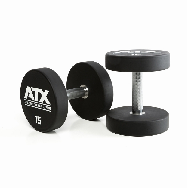 Poza cu Set gantere poliuretan - ATX® - Set gantere compacte 5 - 20 kg