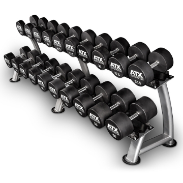 Poza cu Set gantere din poluretan ATX® 5 - 50 kg