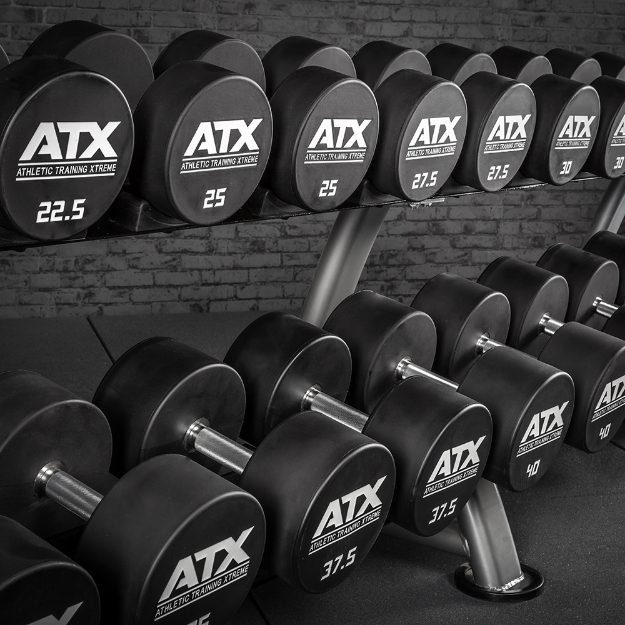 Poza cu Set gantere din poluretan ATX® 5 - 50 kg