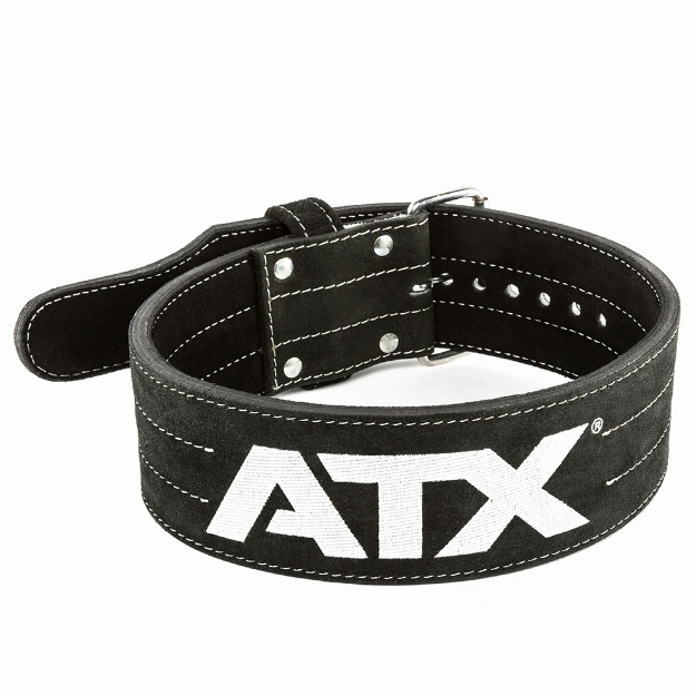 Poza cu ATX Power Belt din piele velur negru marimea XXL
