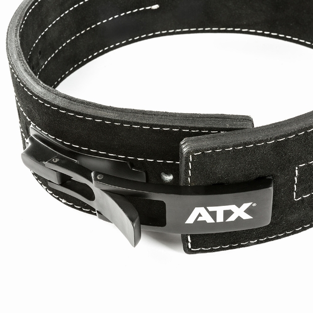 Poza cu ATX® Power Belt Clip din piele de velur - negru - mărimea XXL