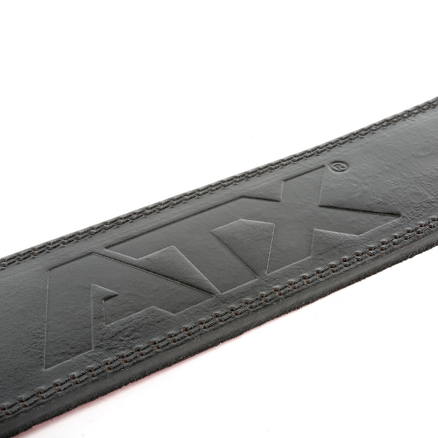 Poza cu ATX Power Belt Clip din piele neagra cu interior rosu marimea S