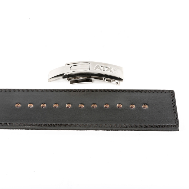 Poza cu ATX® Power Belt Clip - piele - negru (interior roșu) - mărimea XXL