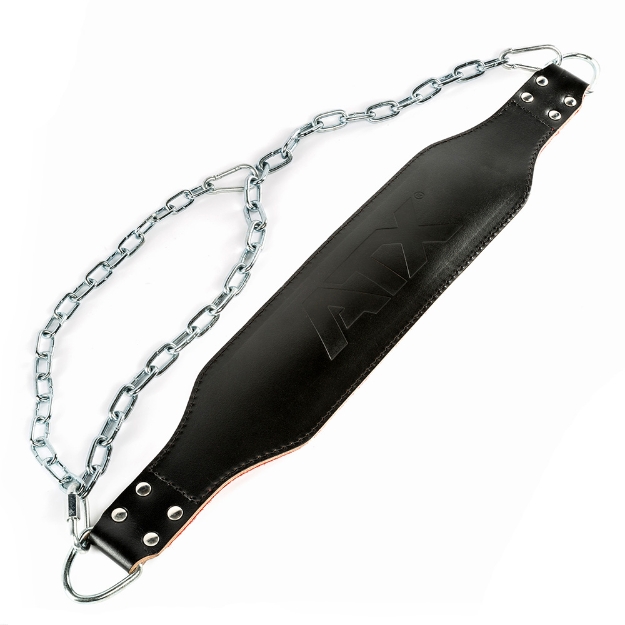 Poza cu ATX® Centura din piele pentru tracțiuni și exerciții cu greutăți
