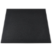 Poza cu Gymfloor - Placa de protecție din granulat pentru fitness 1000 x 1000 x 15 mm negru