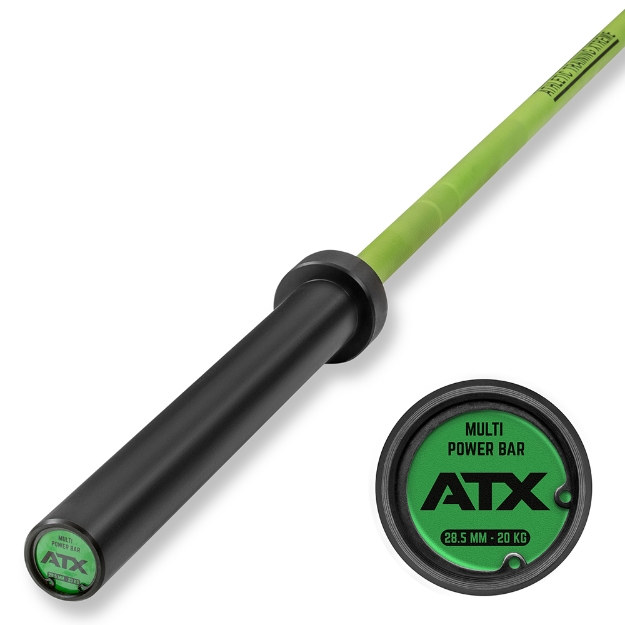 Poza cu ATX Multi Bar 20 kg 190K Zombie Green Cerakote