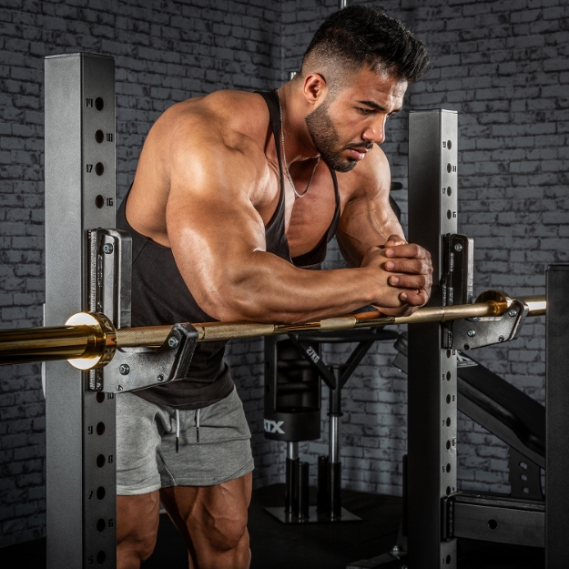 Poza cu ATX - Bara de Powerlifting Auriu 215K +700kg