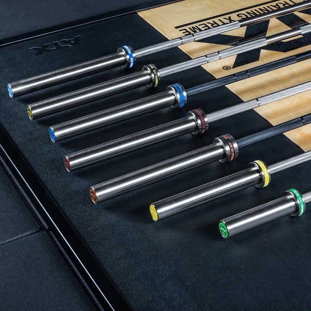 Poza cu ATX Training Bar 200 cm - 15 kg - bara olimpica multifunctionala pentru antrenament