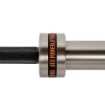 Poza cu ATX Powerlifting Training Bar - 165K - Black Oxid/Chrom - Bara de powerlifting antrenament