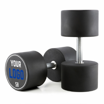 Poza cu Gantere Urethan Personalizate Logo Client - 2 kg Pana la 58 kg