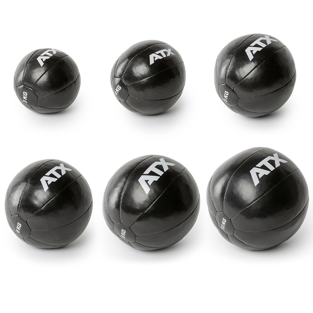 Poza cu ATX Medizinball Classic din piele artificiala - 8 kg