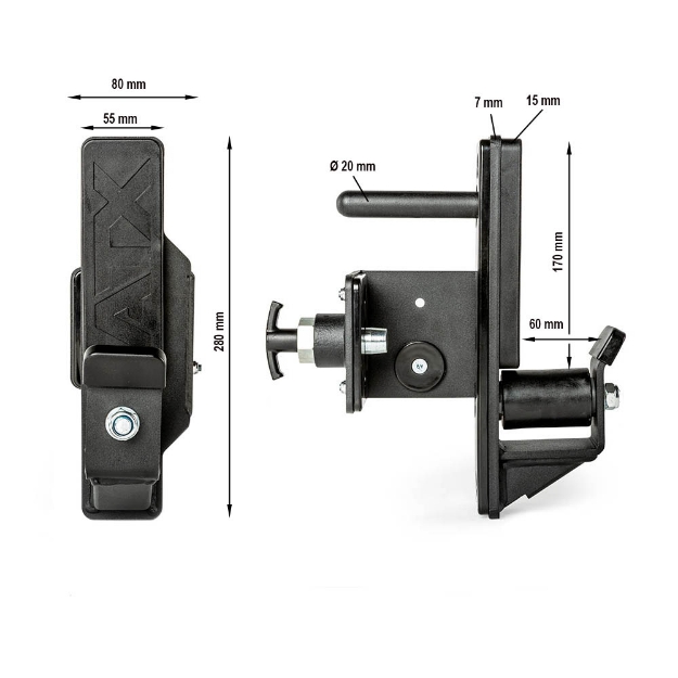 Poza cu ATX Roller J-Hooks pentru Serie 800