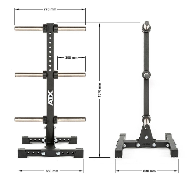 Poza cu ATX® Suport pentru discuri - Suport pentru greutati Ø 50 mm