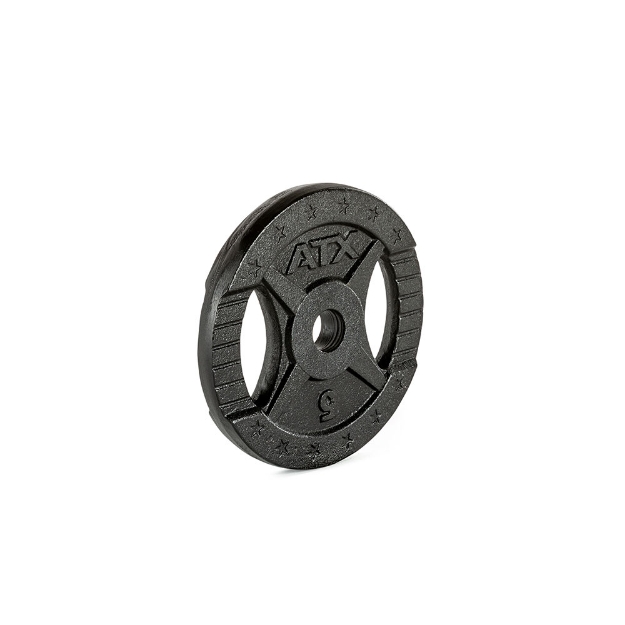Poza cu ATX Hantelscheibe 2 Grip Guss 30 mm 5 kg