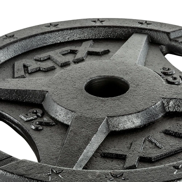 Poza cu Hantelscheibe ATX® 2 Grip Guss 50 mm 1,25 kg – Disc de greutate din fontă pentru antrenament