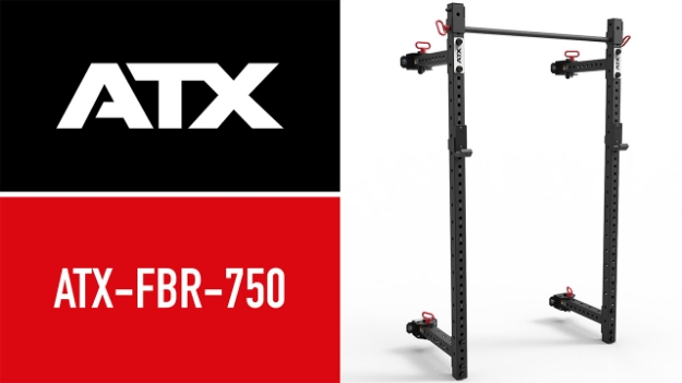 Poza cu ATX® Fold Back Rack Half Rack 750 - pliabil