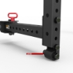 Poza cu ATX® Fold Back Rack Half Rack 750 - pliabil