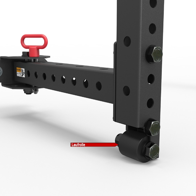 Poza cu ATX® Fold Back Rack Half Rack 750 - pliabil