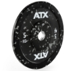 Poza cu ATX Color Splash Bumper Plate 5 kg gri